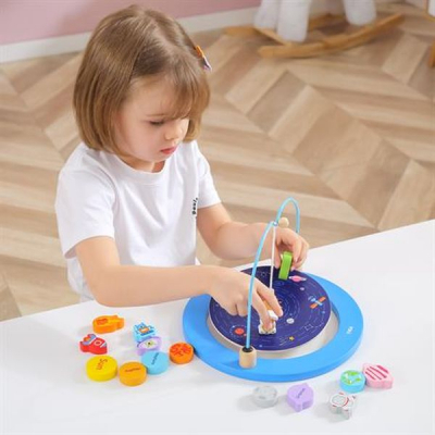 Розвиваюча іграшка Viga Toys гра-баланс Космос (44580)