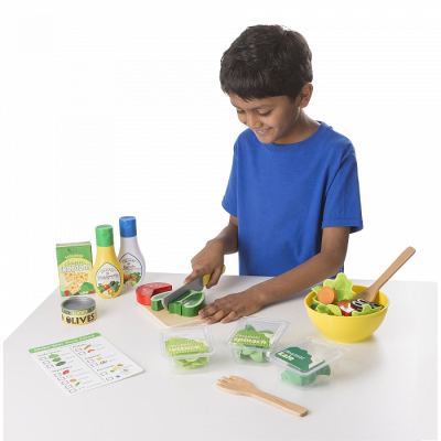 Ігровий набір Melissa&Doug Нарізка салату (MD19310)