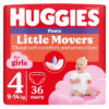 Підгузки Huggies Little Movers/Pants 4 (9-14 кг) Jumbo для дівчаток 36 шт (5029053564258)