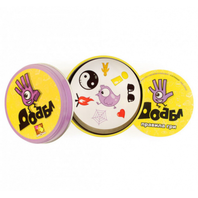 Настільна гра Аsmodee Dobble. Spot It! укр. (345/DOBB07UA)
