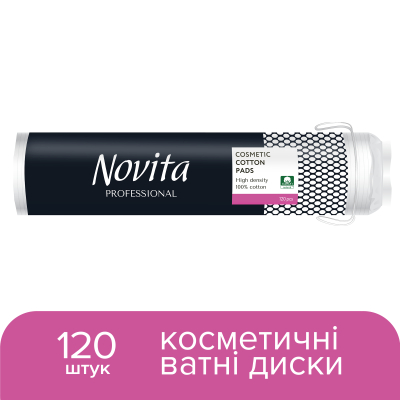U0663048_2big Ватні диски Novita Professional 120 шт. (4744246016024)