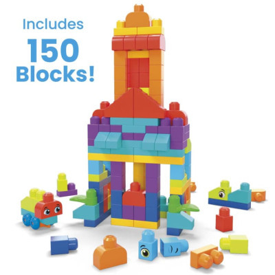 Конструктор Mega Bloks Великий у мішку (150 деталей) (HHM96)