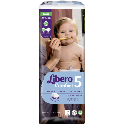 Підгузки Libero Comfort Розмір 5 (10-14 кг) 46 шт (7322541756936)
