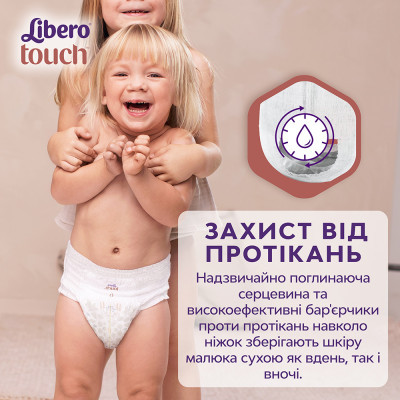 Підгузки Libero Touch Pants Розмір 3 (5-9 кг) 36 шт (7322541739472)