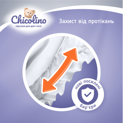 Підгузки Chicolino Medium Classico Розмір 3 (4-9 кг) 40 шт (4823098410812)