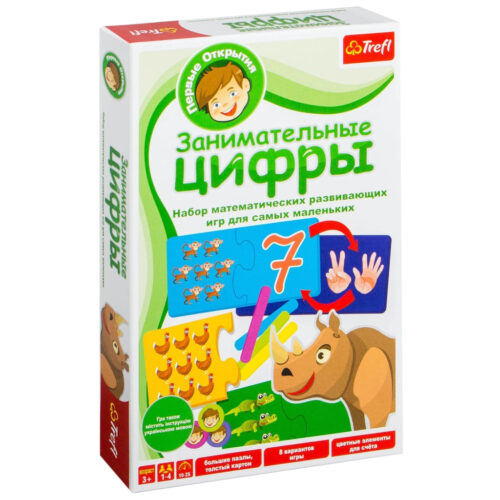 Настільна гра Trefl АБВГДейка. Цікаві цифри (02162)