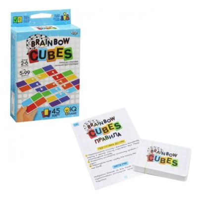 Настільна гра Danko Toys Brainbow Cubes (G-BRC-01-01)