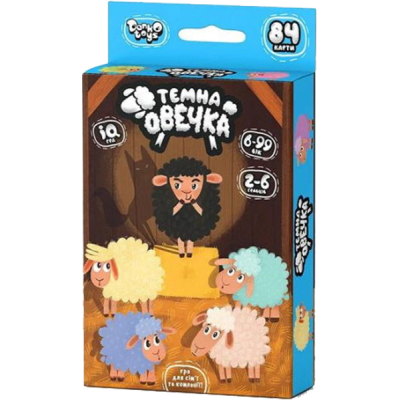 Настільна гра Danko Toys Темная овечка, украинская (ТО-01-01U)