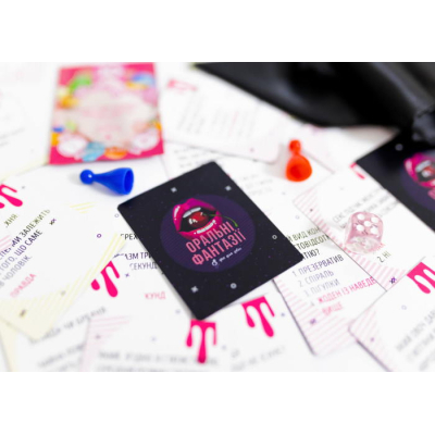 Настільна гра 18+ Fun Games Shop Оральні Фантазії, українська (FGS49)