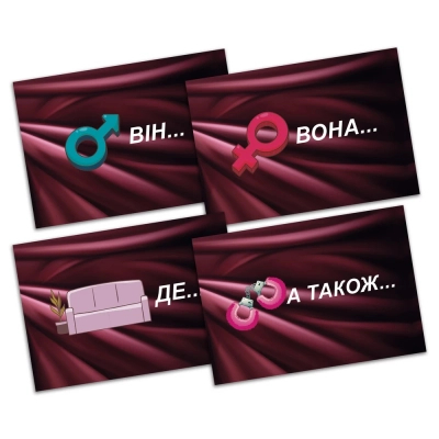 Настільна гра 18+ PLAYROOM Секс-рулетка (ВР_СР)