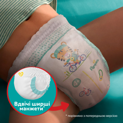 Підгузки Pampers Maxi Розмір 4 (9-15 кг) Paw Patrol 72 шт (8006540863572)