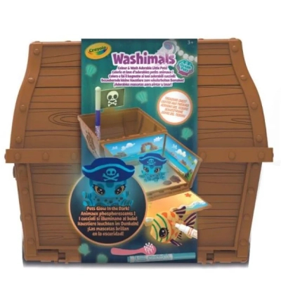 Набір для творчості Crayola Washimals Скриня зі скарбамі (74-7510)