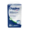 Пелюшки для малюків Giggles 60х60 см 10 шт (8680131205042)