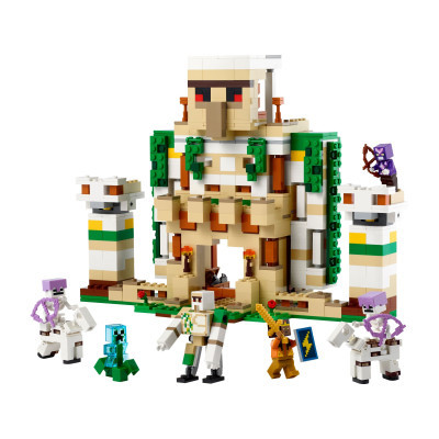 Конструктор LEGO Minecraft Фортеця «Залізний голем» 868 деталей (21250)