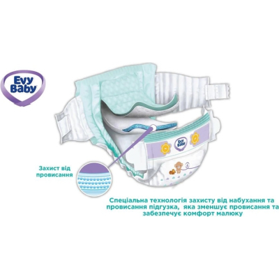 Підгузки Evy Baby Maxi Jumbo Розмір 4 (7-18 кг) 58 шт. (8683881000011/8690506520304)