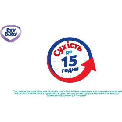 Підгузки Evy Baby Maxi Jumbo Розмір 4 (7-18 кг) 58 шт. (8683881000011/8690506520304)