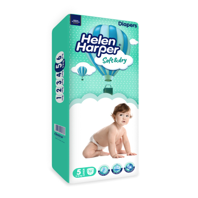 U0853837_6big Підгузки Helen Harper Soft&Dry New Junior Розмір 5 (11-16 кг) 54 шт (2316779)