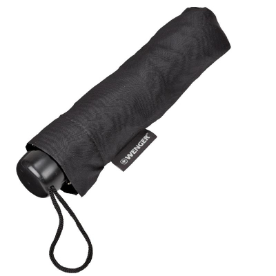 U0858117_2big Парасоля Wenger Travel Umbrella, чорна (604602)
