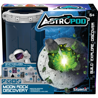 Ігровий набір Astropod з фігуркою – Місія Досліди місячний камінь (80338)