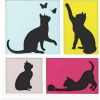 Набір для творчості Rosa Talent 3D 4 Cats ДВП ґрунтоване, 3 шари, 30 х 30 см (4823098528883)