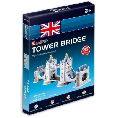 Пазл Cubic Fun 3D Тауерський міст серія міні (S3010h)