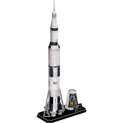 Пазл Cubic Fun 3D NASA Ракета Аполлон Сатурн-5 (DS1059h)
