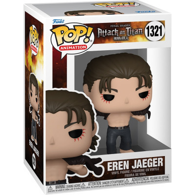 Фігурка для геймерів Funko Pop Ерен Йегер (67926)