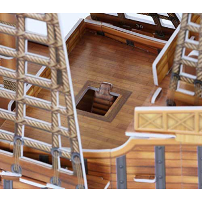 Пазл Cubic Fun Тривимірна головоломка-конструктор Корабель Санта Марія (T4008h)