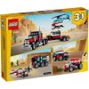 Конструктор LEGO Creator Бортова вантажівка з гелікоптером 270 деталей (31146)
