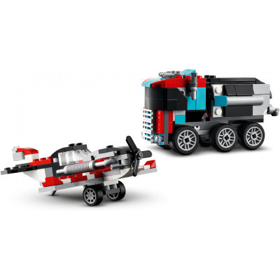 Конструктор LEGO Creator Бортова вантажівка з гелікоптером 270 деталей (31146)