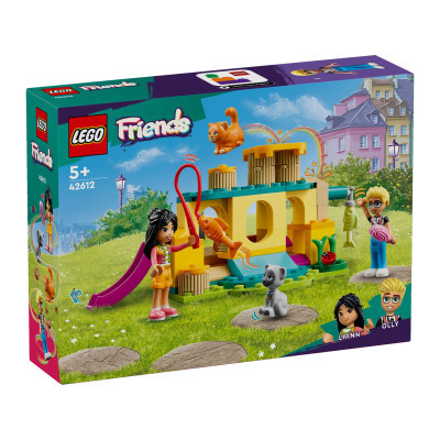 Конструктор LEGO Friends Пригоди на котячому ігровому майданчику 87 деталей (42612)