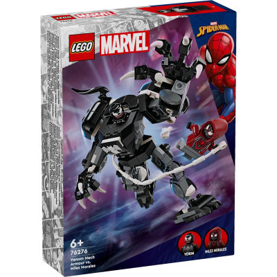 U0889632_big Конструктор LEGO Super Heroes Робот Венома vs. Майлз Моралез 134 деталей (76276)