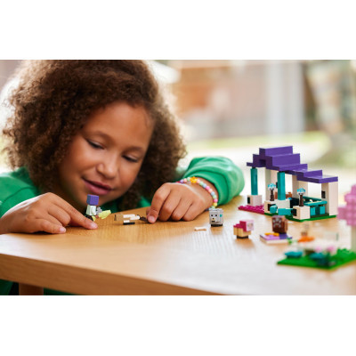 Конструктор LEGO Minecraft Притулок для тварин (21253)