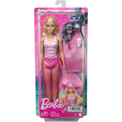 Лялька Barbie Пляжна прогулянка (HPL73)