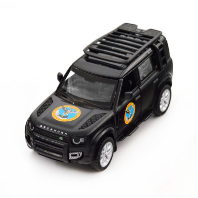 Машина TechnoDrive Автомодель серії Шеврони Героїв - Land Rover Defender 110 - ГУР МО (250364M)
