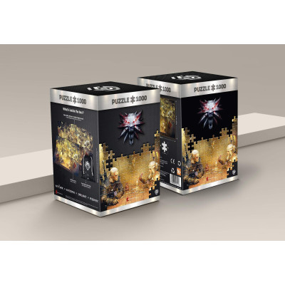 Пазл GoodLoot Witcher: Playing Gwent 1000 елементів (5908305231448)