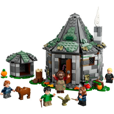 Конструктор LEGO Harry Potter Хатинка Геґріда: Несподівані гості 896 деталей (76428)