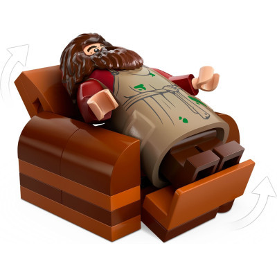 Конструктор LEGO Harry Potter Хатинка Геґріда: Несподівані гості 896 деталей (76428)
