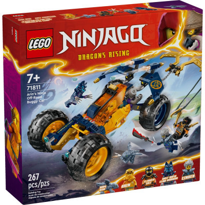 Конструктор LEGO Ninjago Багі для бездоріжжя ніндзя Арін 267 деталей (71811)