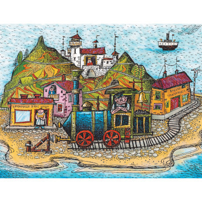 Книга Джим Ґудзик і машиніст Лукас. Книга 1 - Міхаель Енде А-ба-ба-га-ла-ма-га (9786175852798)