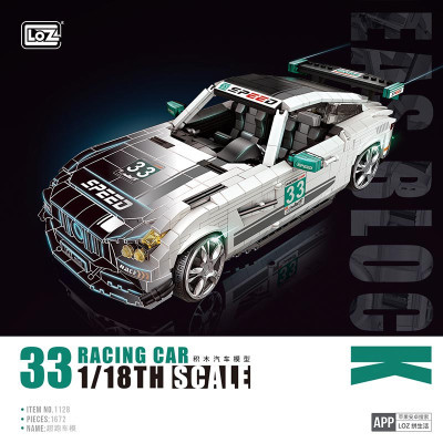 Конструктор LOZ mini Гоночний автомобіль (1128)