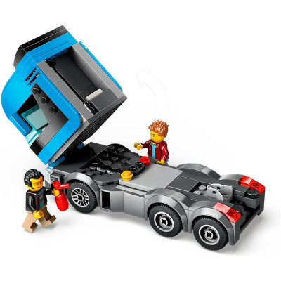 Конструктор LEGO City Вантажівка-транспортер зі спортивними авто (60408)