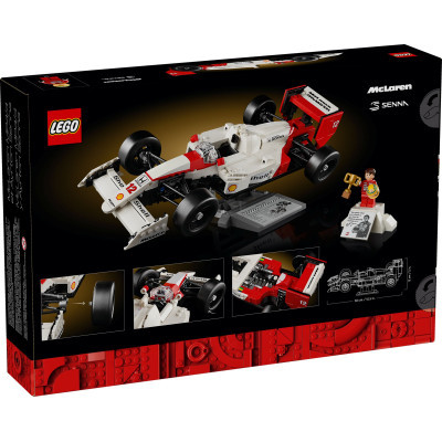 Конструктор LEGO Icons McLaren MP4/4 і Айртон Сенна (10330)