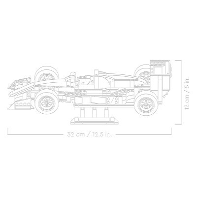 Конструктор LEGO Icons McLaren MP4/4 і Айртон Сенна (10330)