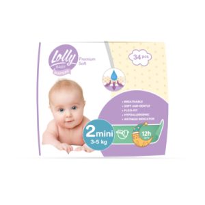 Дитячі вологі серветки Lolly Extra Soft 72 шт (4820174981211)