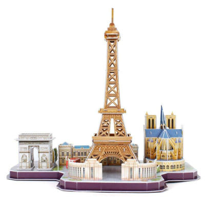 Пазл Cubic Fun City line Paris (MC254h)