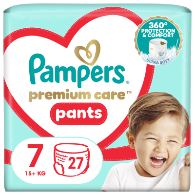 Підгузки Pampers Premium Care Pants Трусики Розмір 7 (17+ кг) 27 шт. (8006540807026)