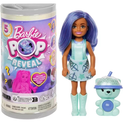 Лялька Barbie Челсі та друзі Pop Reveal серії Круті Бабл-ті (сюрприз) (HRK63)