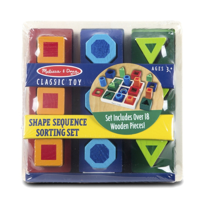 Розвиваюча іграшка Melissa&Doug Дерев'яний сортер Форми (MD10582)