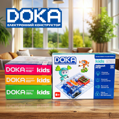 Конструктор DOKA електронний Піймай рух! (D70705)